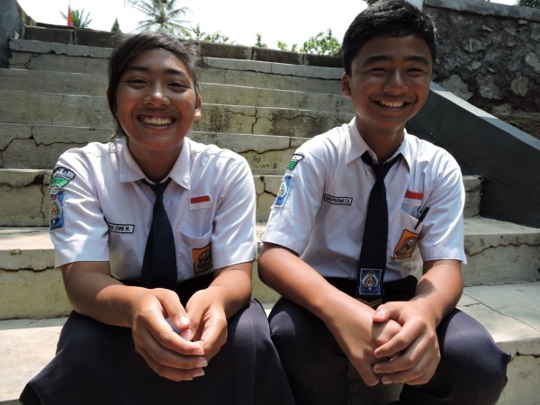 Rian Pratana, Aisyah Dini SMP 41 school, Semarang, Indonesia