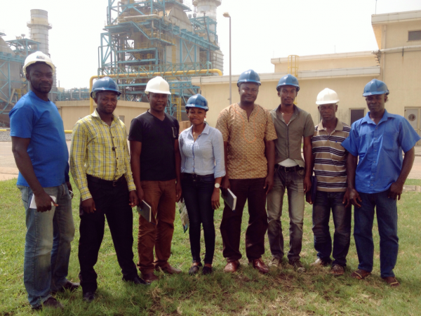 Citizen’s Report Team visiting thermal plant