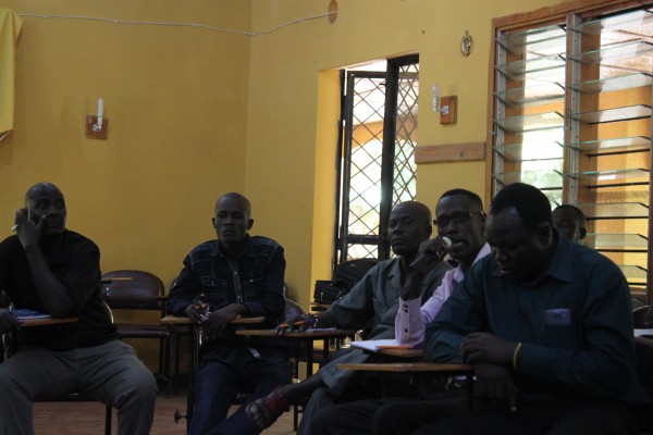 Community meeting in Turkana County