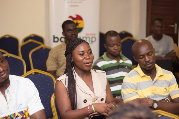 Participants engage in talks at the University of Ghana