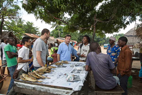 SIte visit in Tanzania at the Learning & Inspiration Event