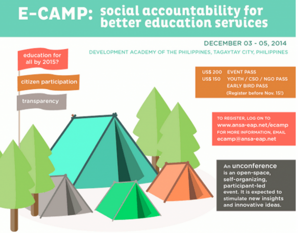 E-Camp on Social Accountability for Better Education Services